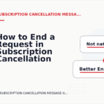 How to End a Request in Subscription Cancellation Message English