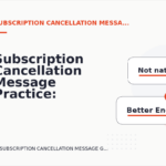 Subscription Cancellation Message Practice: What to Say Instead